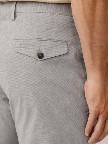 Carlo Colucci Slimfit Hose 'Kensington' in Grau