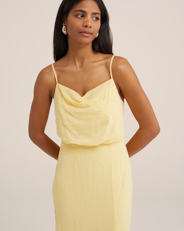 WE Fashion - Vestido em amarelo