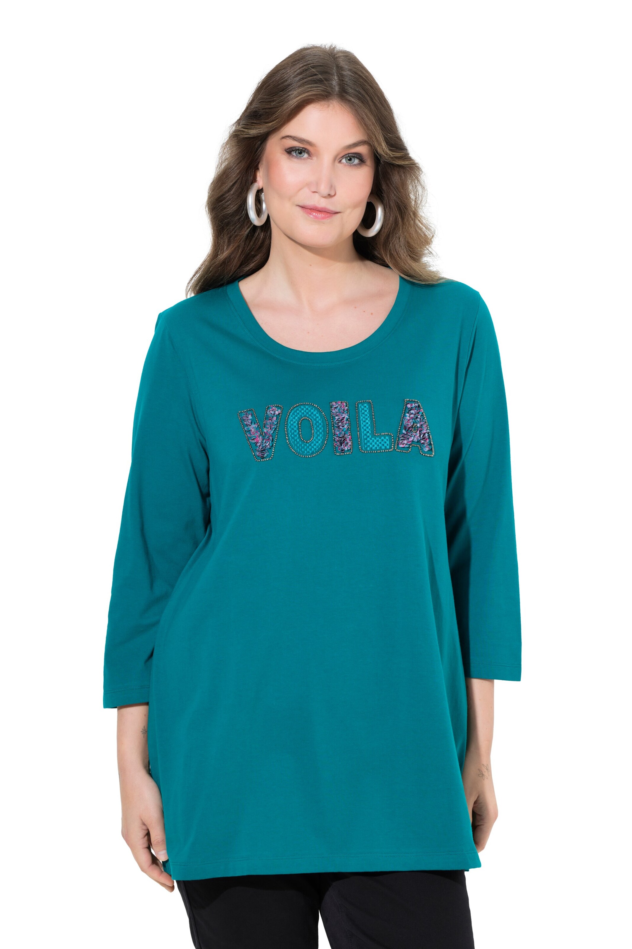 MIAMODA Shirt in Blue: front