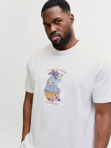 Jack & Jones Plus Shirt in Wit