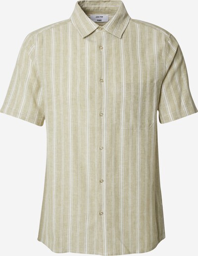 DAN FOX APPAREL Button Up Shirt 'Ole' in Beige / Sand / White, Item view