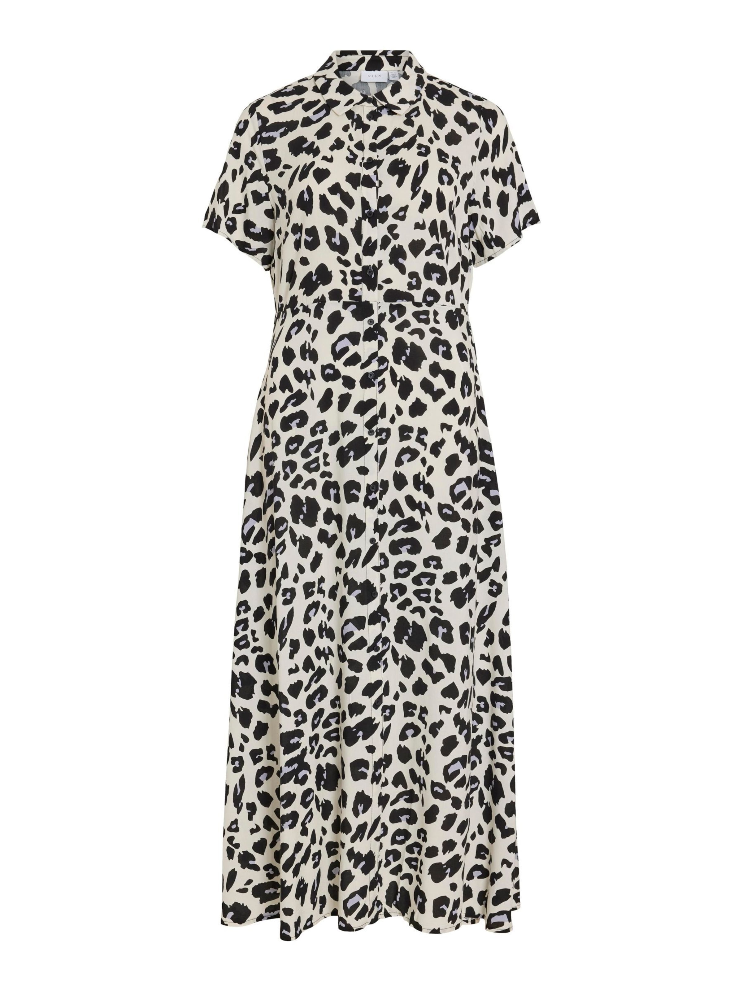 VILA Shirt dress in White: front