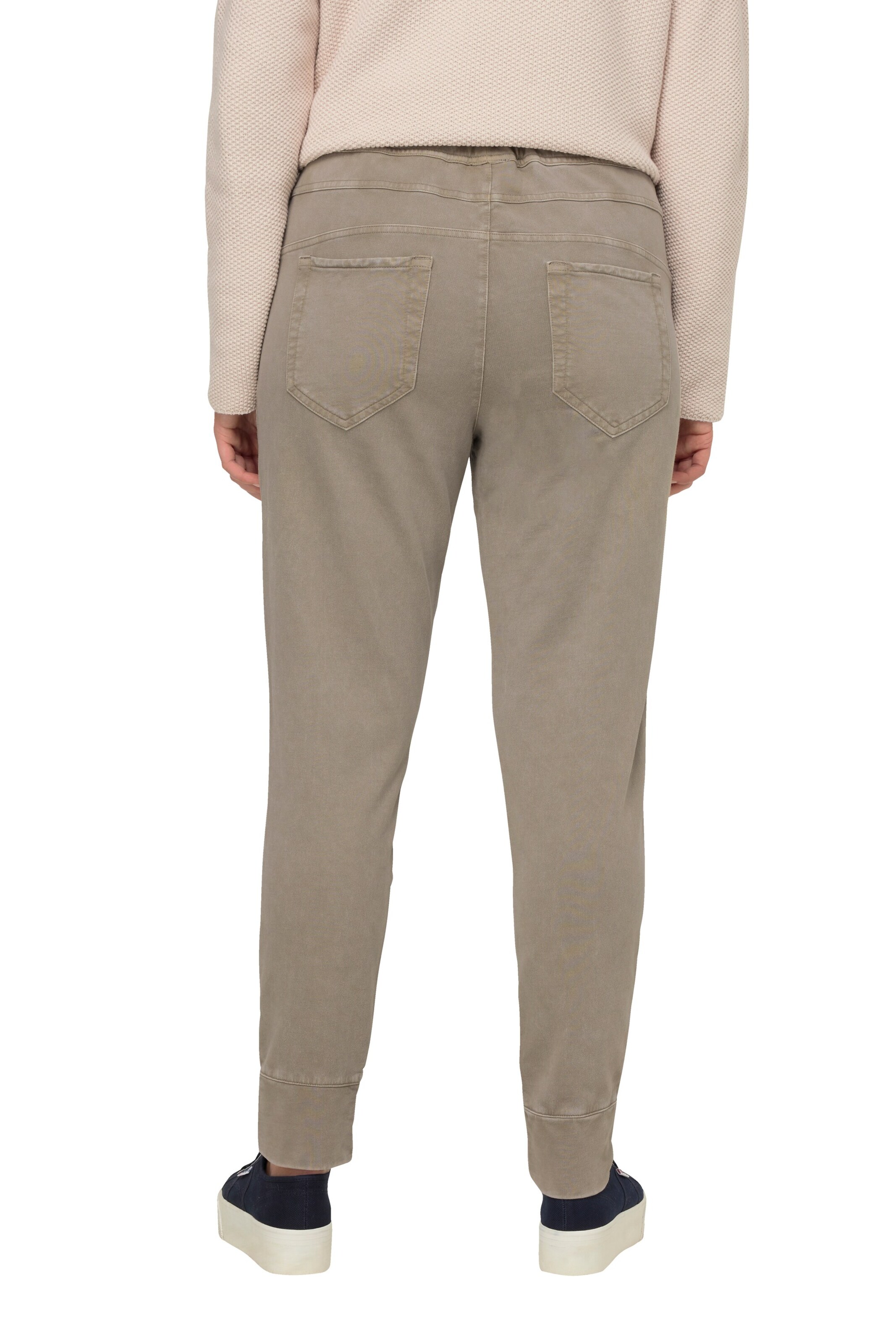 LAURASØN Tapered Pants in Beige