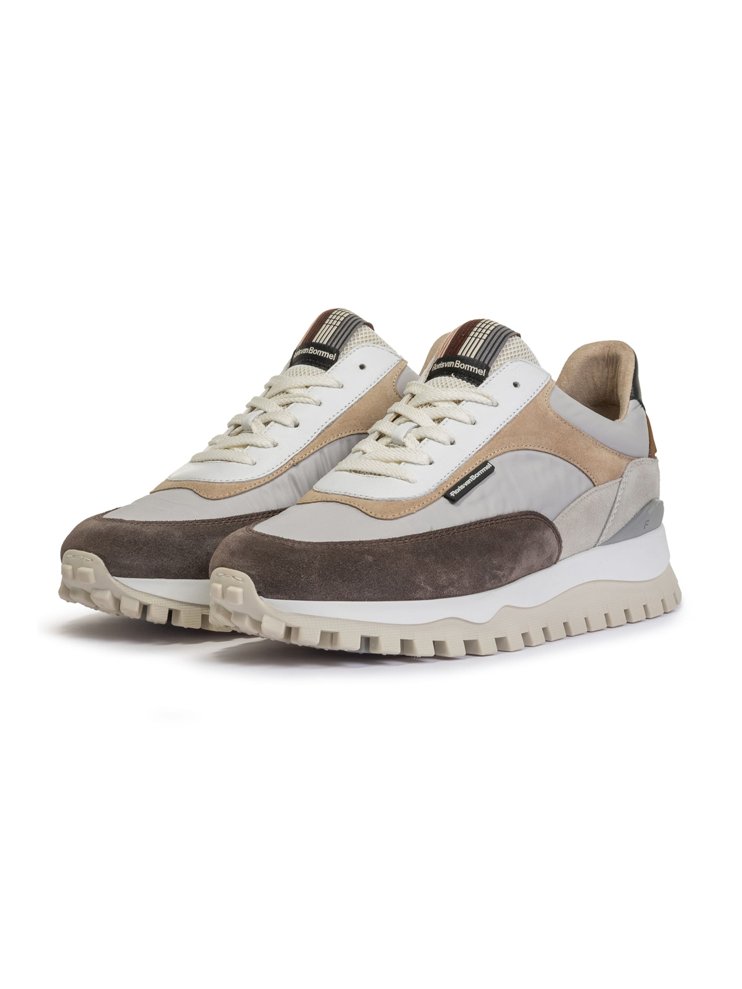 Floris van Bommel Sneakers laag 'De Grommer 01' in Grijs