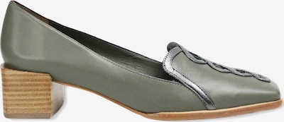 Mangara Atelier Mokassin 'Mocassin Cordia en cuir vert' in 37/Regular in hellgrün, Produktansicht