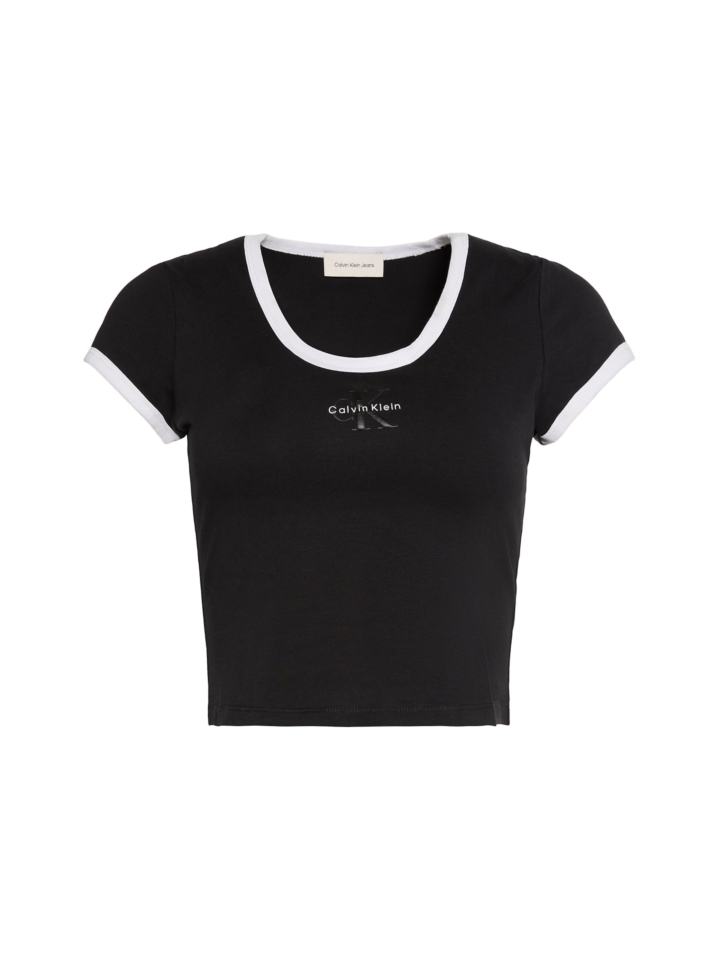 Calvin Klein Jeans Shirt in Black: front