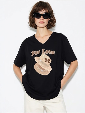 Maglietta 'T-Shirts' di Bianco Lucci in nero