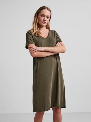 Robe 'Kamala' PIECES en vert : devant