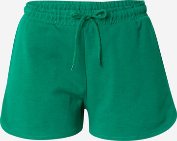 Regular Pantalon Monki en vert : devant