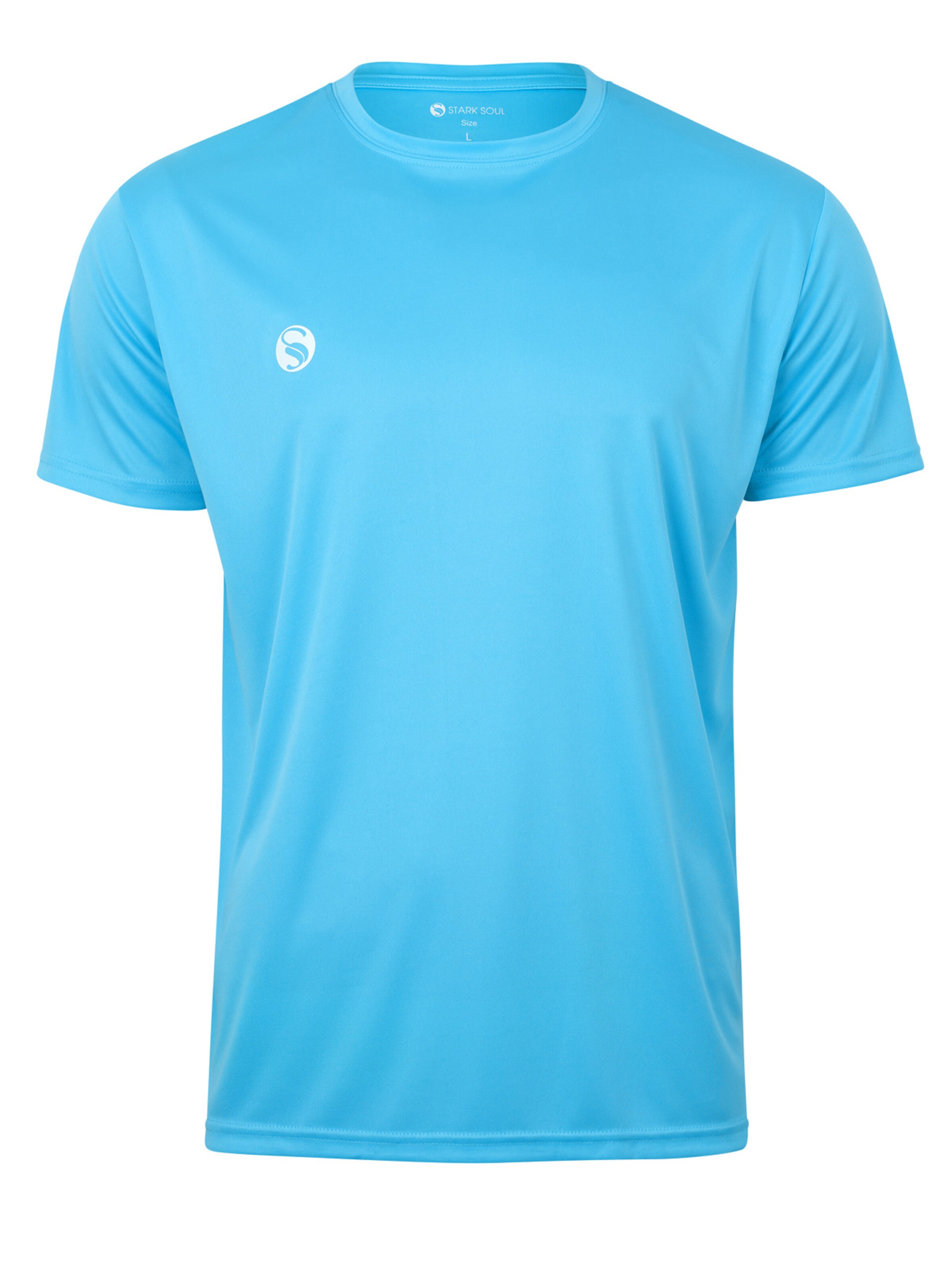 Stark Soul - Camisa funcionais em azul: frente