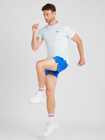 NIKE Функциональная футболка 'FLEX REP' в Синий