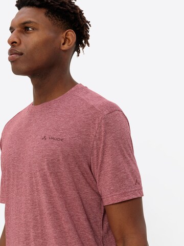 VAUDE Functioneel shirt 'Neyland T III' in Rood