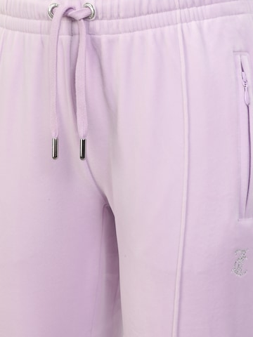 Juicy Couture Petite Regular Trousers 'TINA' in Purple