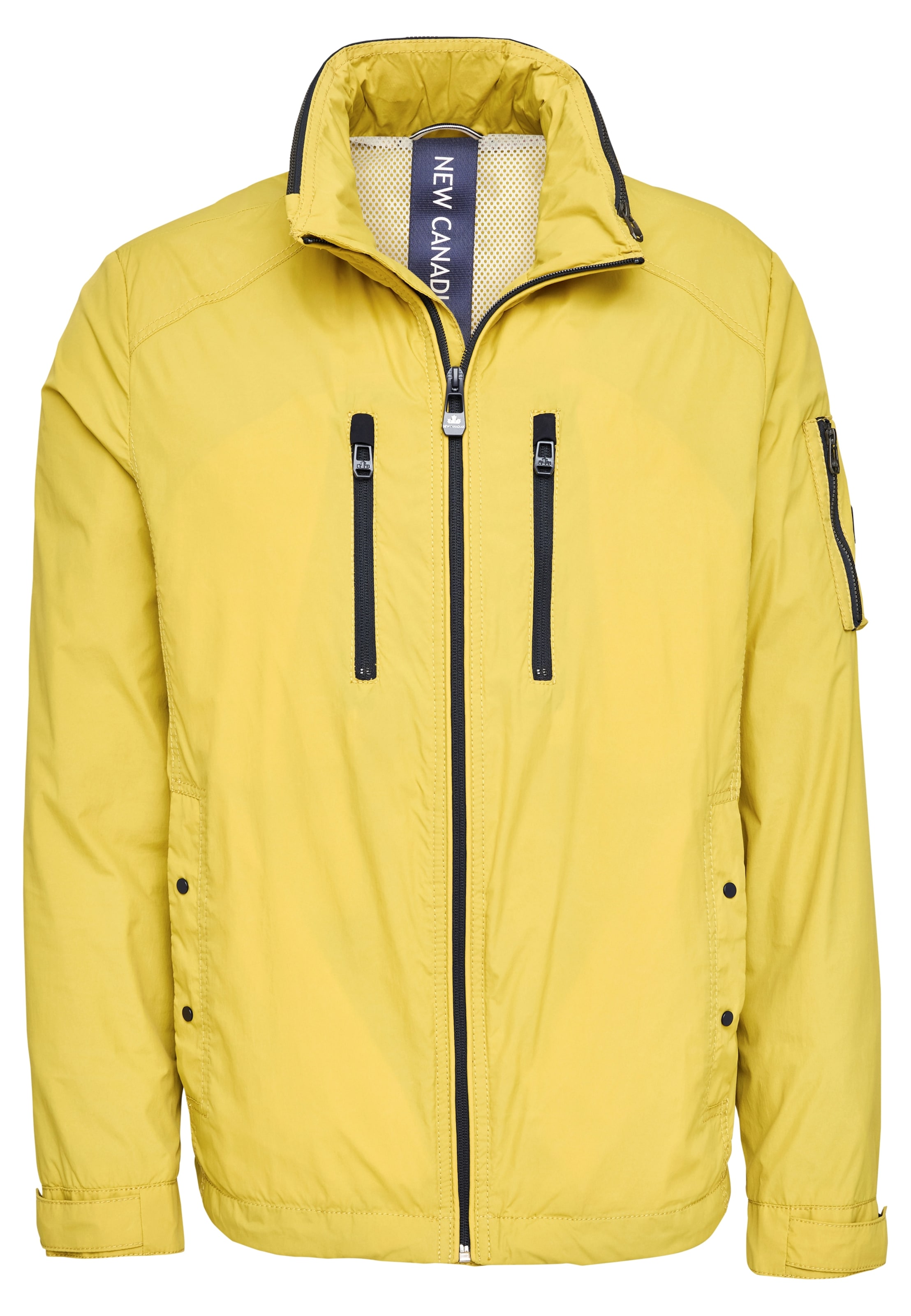 NEW CANADIAN Between-Season Jacket in Yellow: front