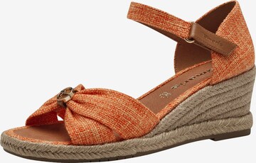 TAMARIS Sandals in Orange: front