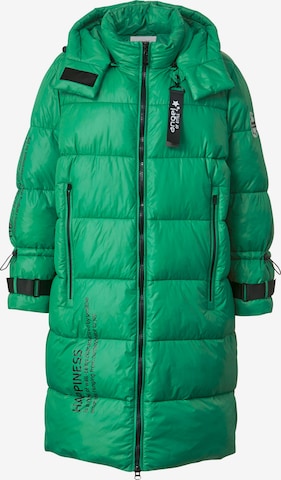 Angel of Style Wintermantel in Groen: voorkant