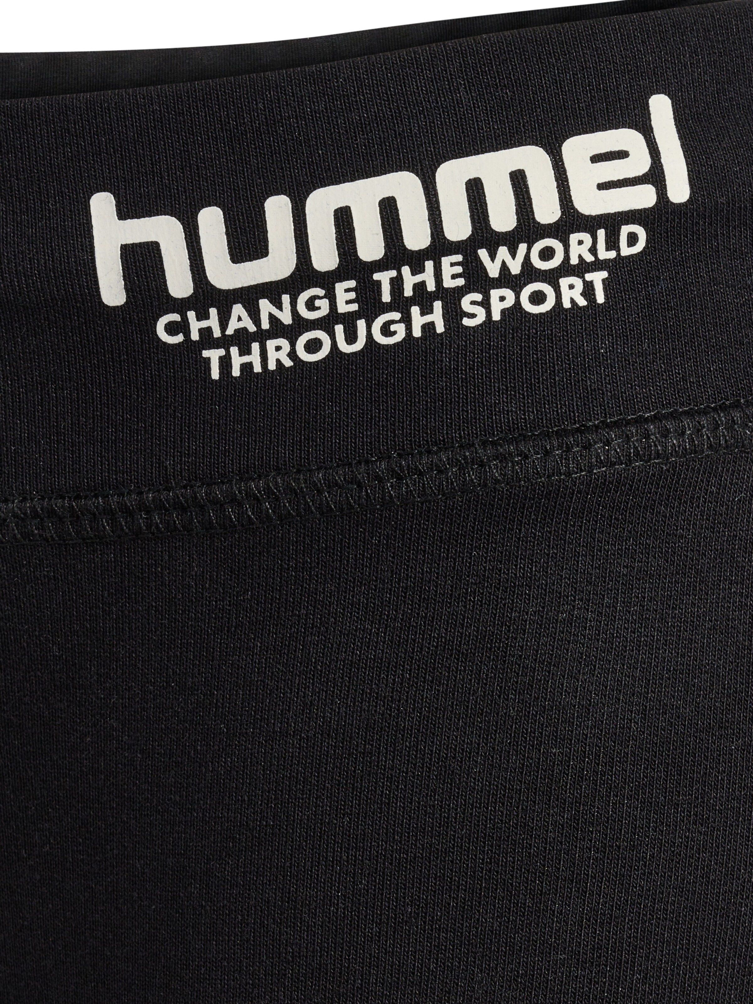 Hummel Flared Leggings i sort