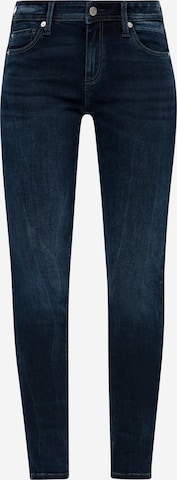 QS Skinny Fit Дънки в синьо: отпред