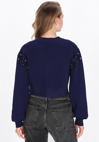 Cardigan myMo ROCKS en bleu
