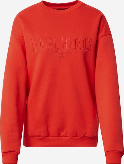 LOCAL HEROES Sweatshirt in rot, Produktansicht