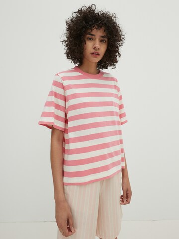 EDITED Oversized tričko 'Nola' – pink: přední strana