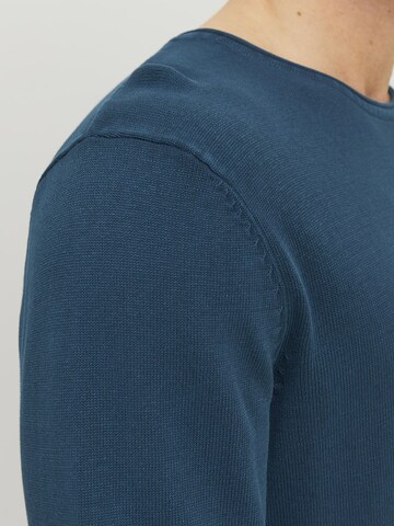 Regular fit Pullover 'Leo' di JACK & JONES in blu