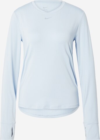 NIKE Funktionsbluse 'ONE CLASSIC' i blå: forside