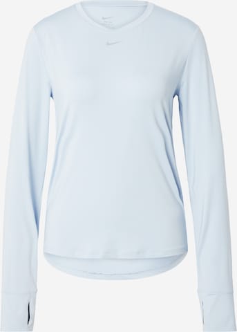 NIKE Functioneel shirt 'ONE CLASSIC' in Blauw: voorkant