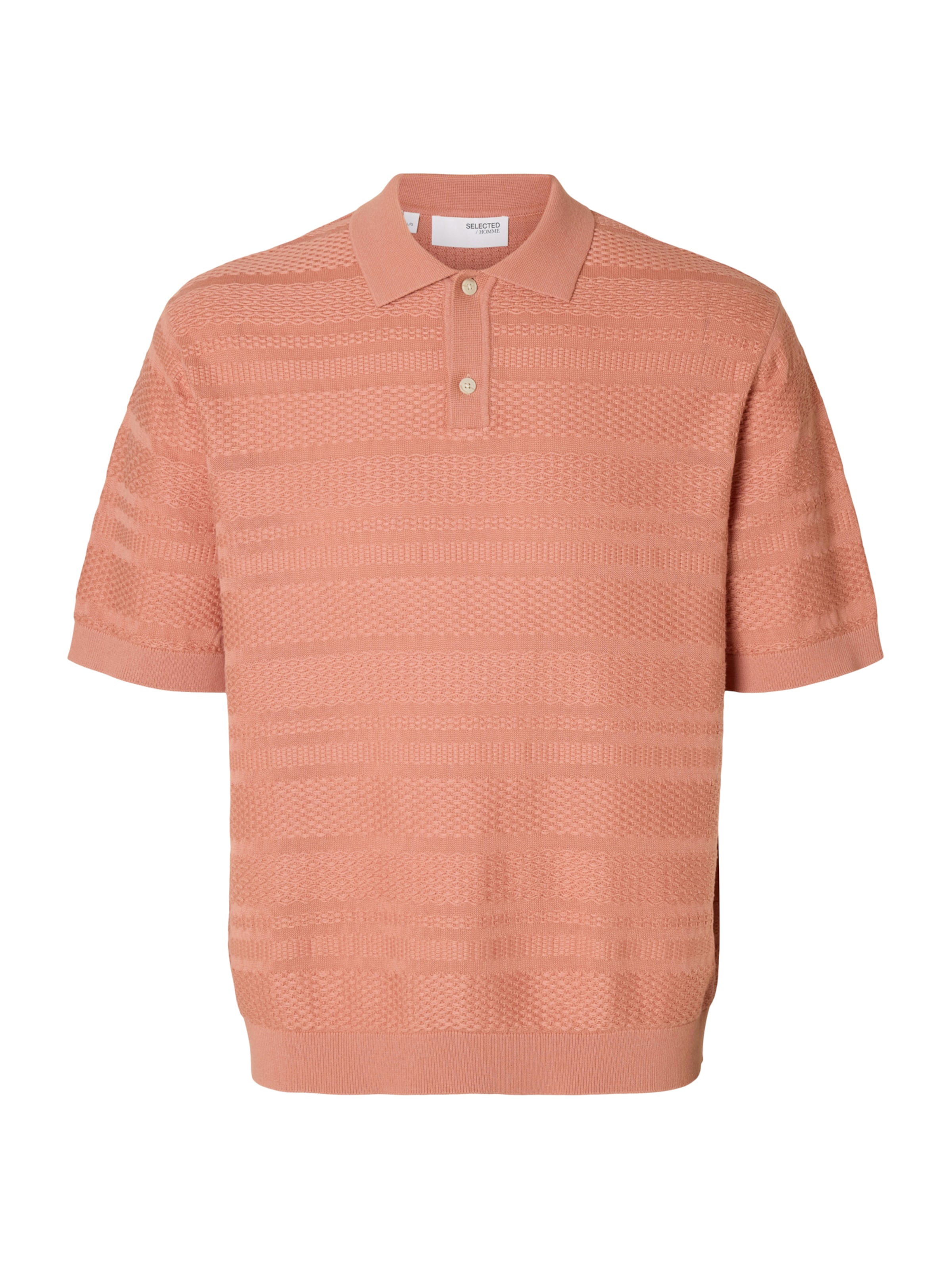 Pull-over 'SLHFoam' SELECTED en rose : devant