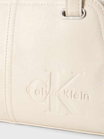 Calvin Klein Õlakott, värv valge