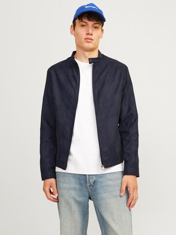 JACK & JONES Between-season jacket 'JJEDylan' in Black: front