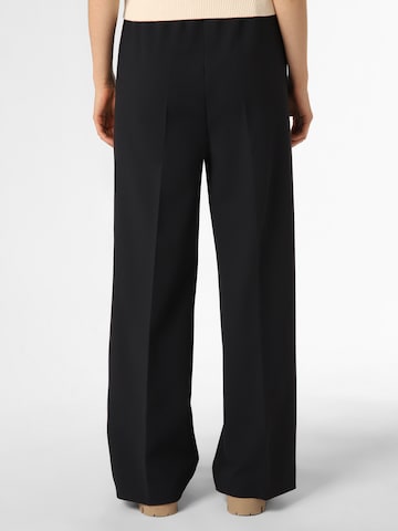 Marie Lund Regular Pleated Pants in Blue