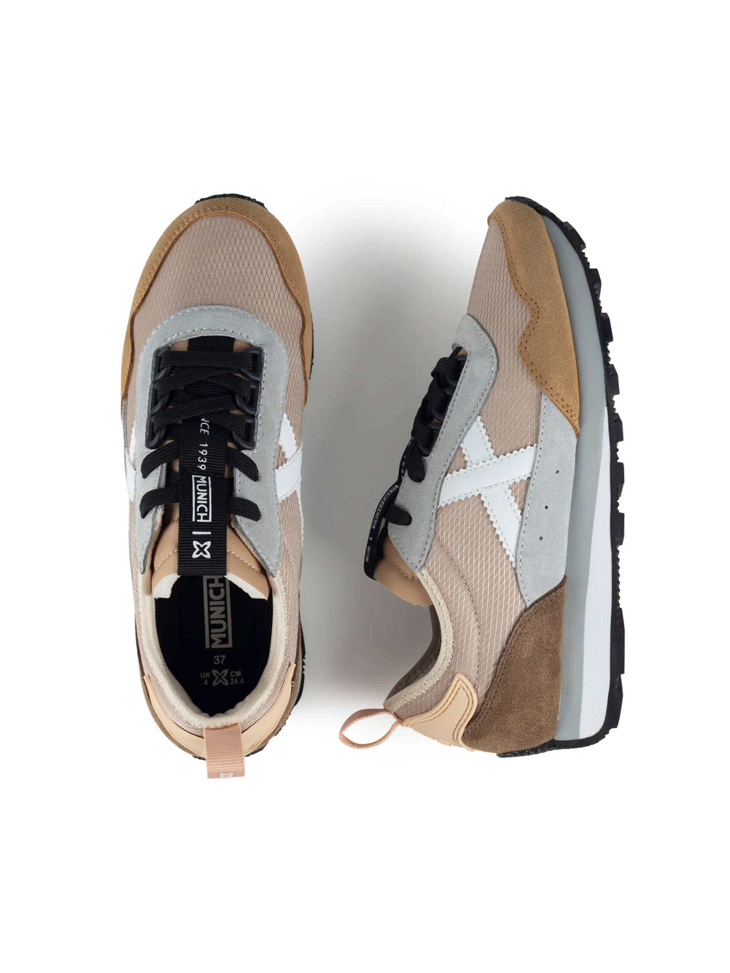 MUNICH Sneaker in Braun: oben