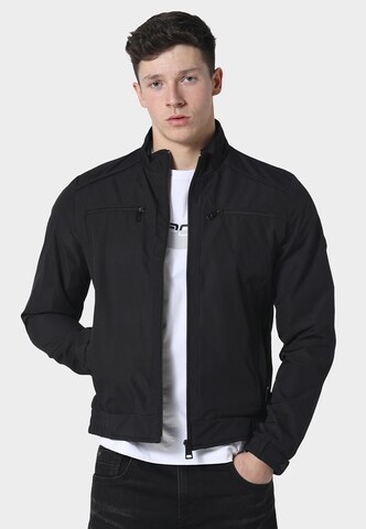 883Police Jacke in Schwarz: Vorderseite