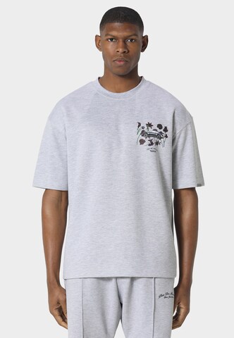 T-Shirt 'Bloom Torque' Pas De Monaco en gris
