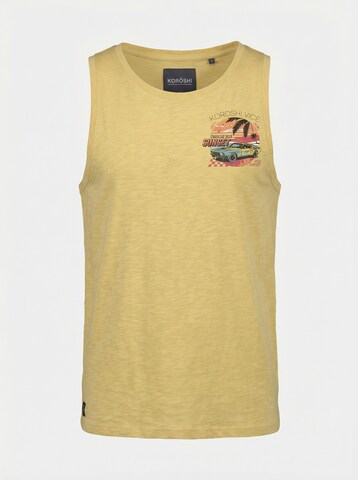 Maglietta di KOROSHI in giallo