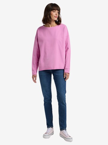 Sweat-shirt 'Riane' Elbsand en rose