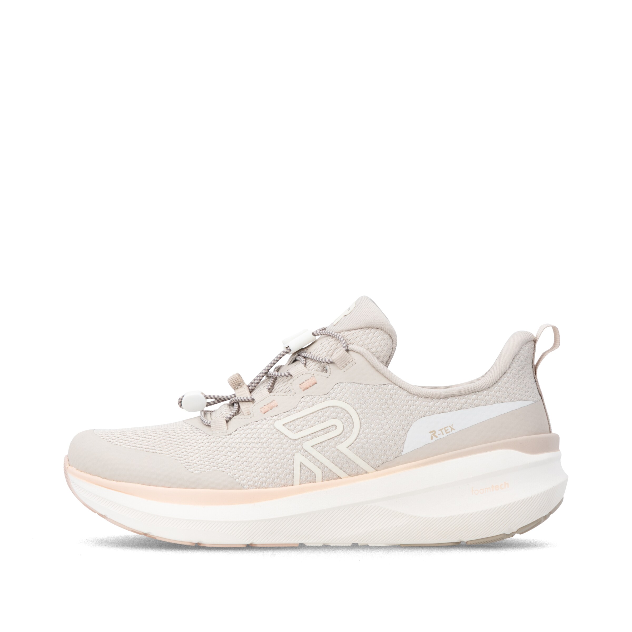Baskets basses Rieker en beige