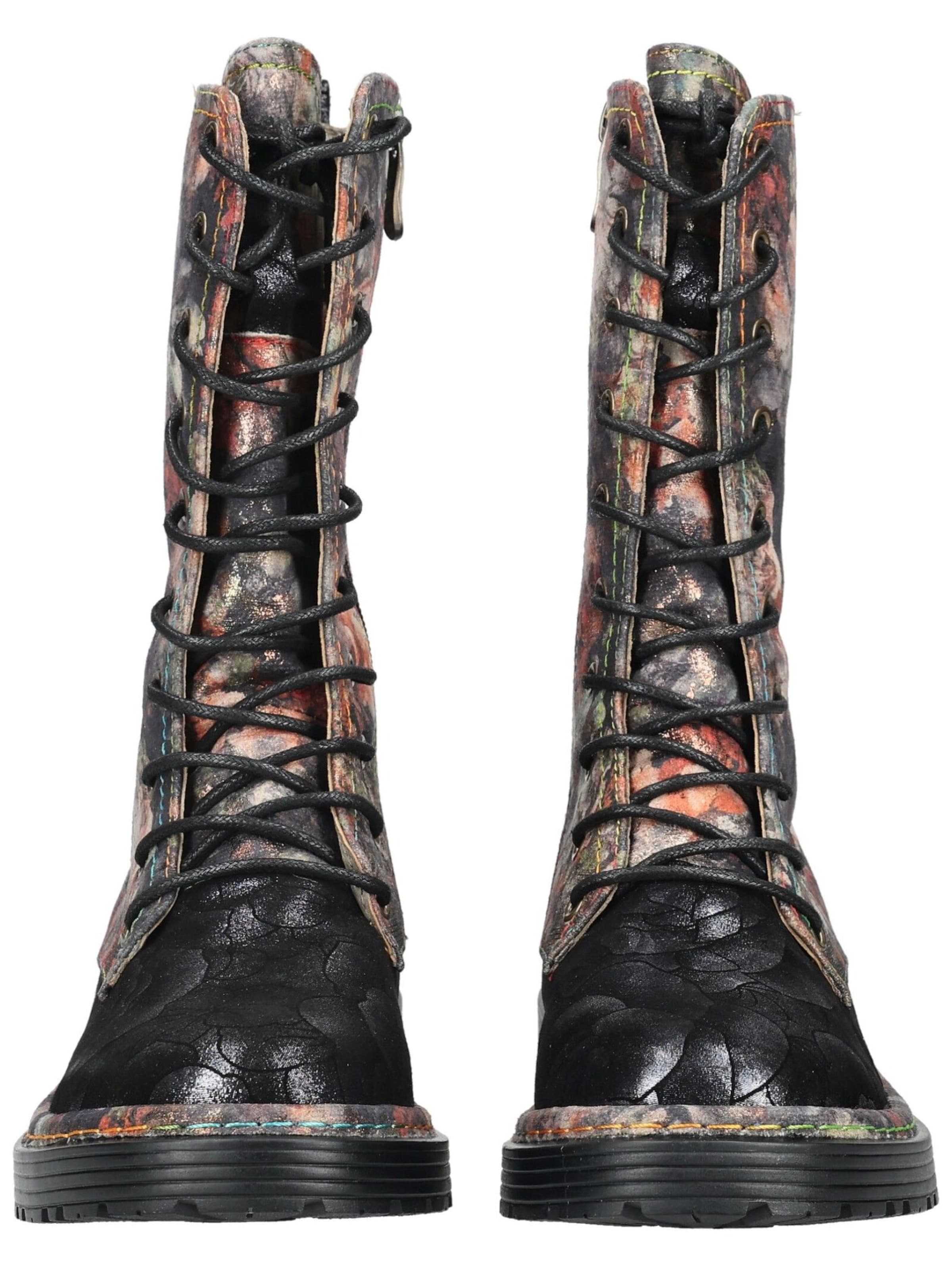 Laura Vita Stiefelette in Schwarz