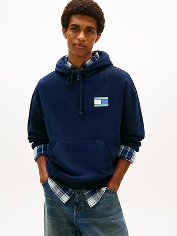 Tommy Jeans Sweatshirt in Blue: front