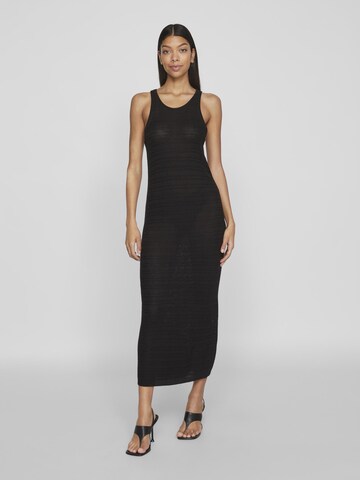 VILA Knit dress in Black
