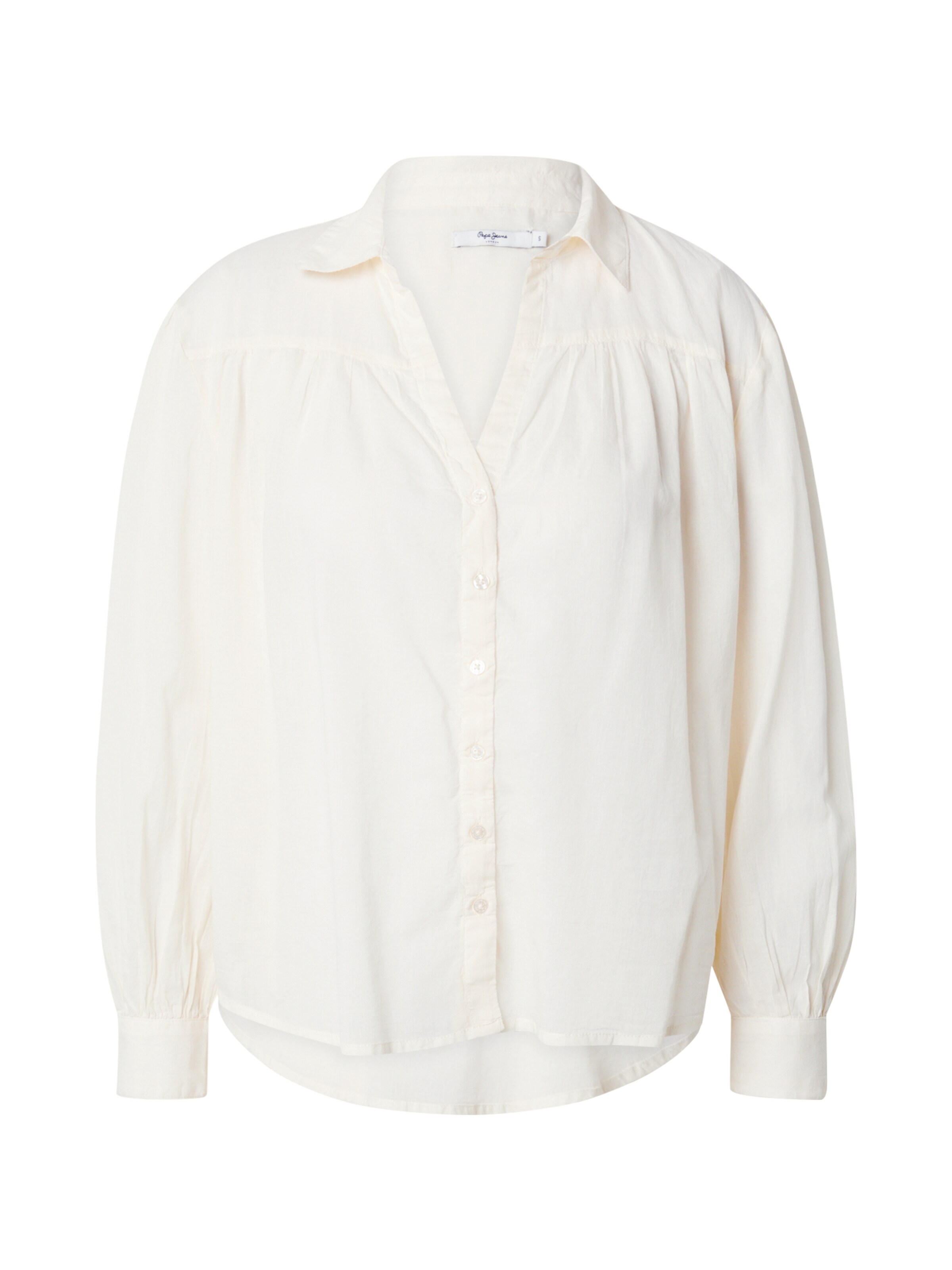 Chemisier 'ZIRA' Pepe Jeans en beige : devant