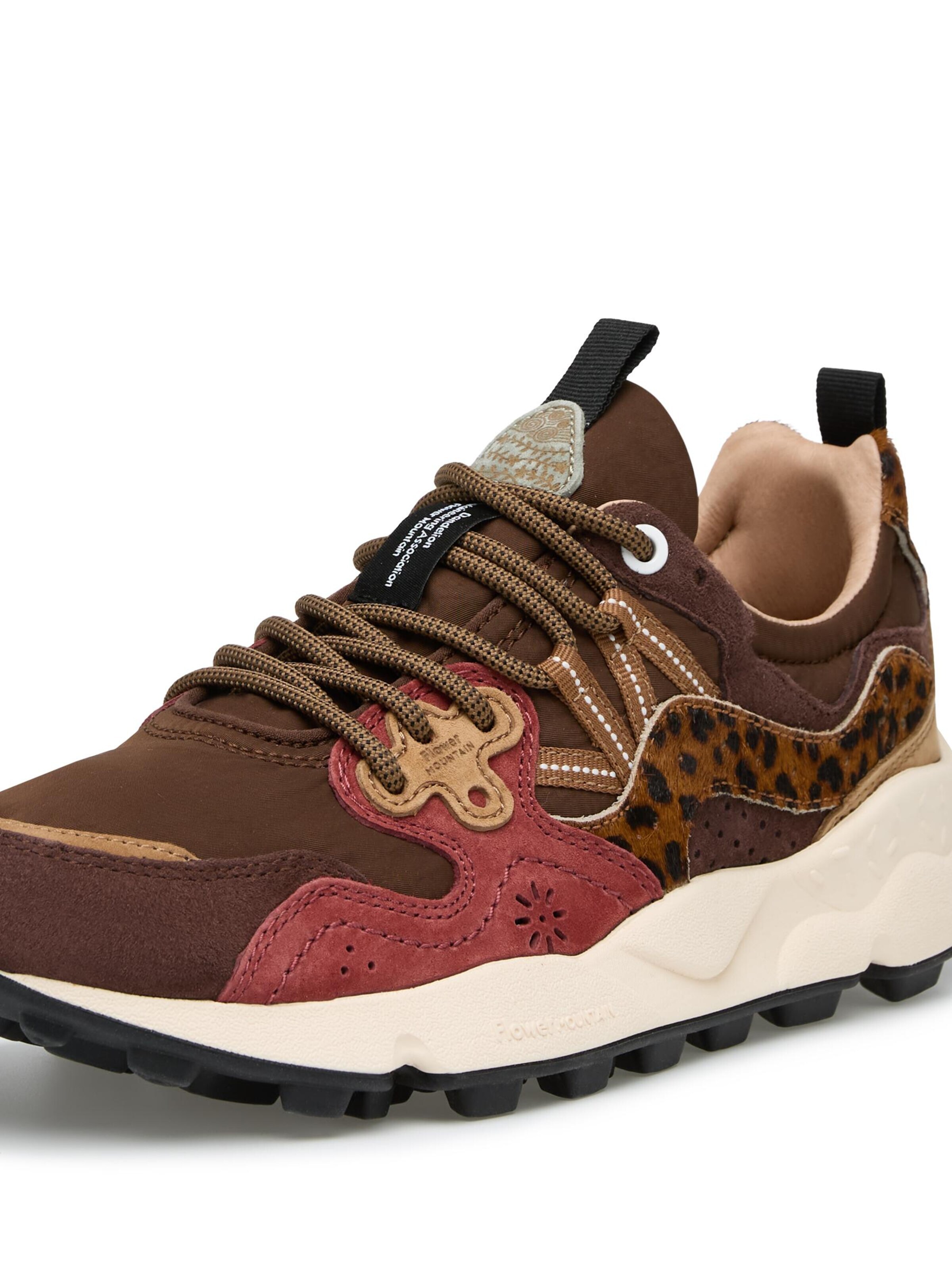 Baskets basses 'YAMANO 3 UNI' Flower Mountain en mélange de couleurs