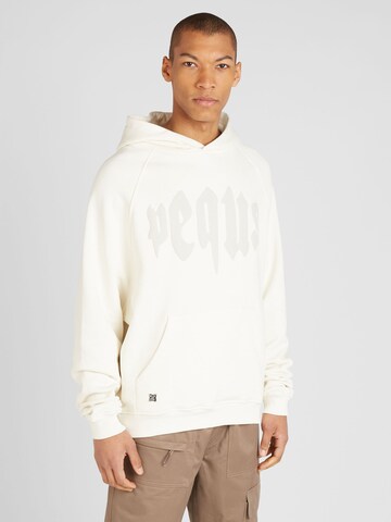 Pequs Sweatshirt in White: front