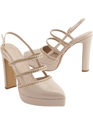 Limoya - Zapatos destalonado 'Milea' en beige