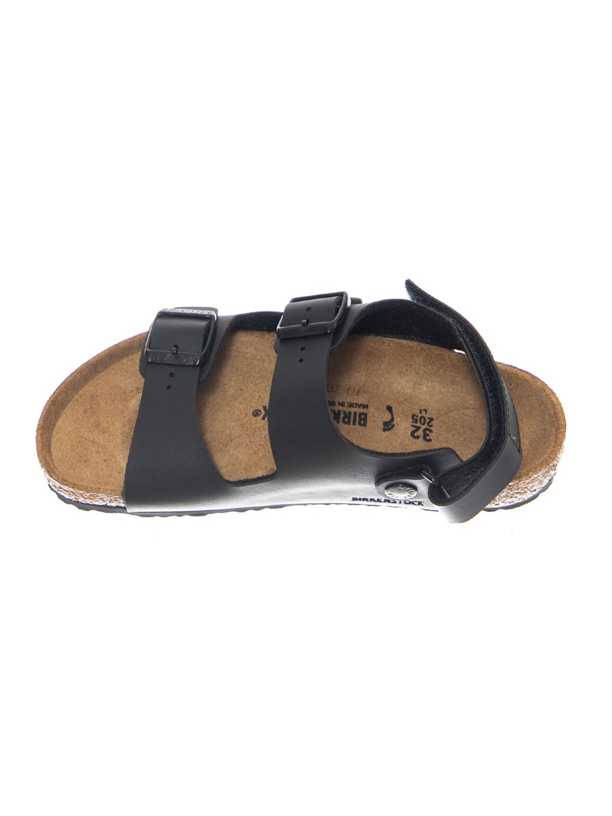 Sandales 'Milano HL Kids Birko Flor Narrow Fit Black' BIRKENSTOCK en noir