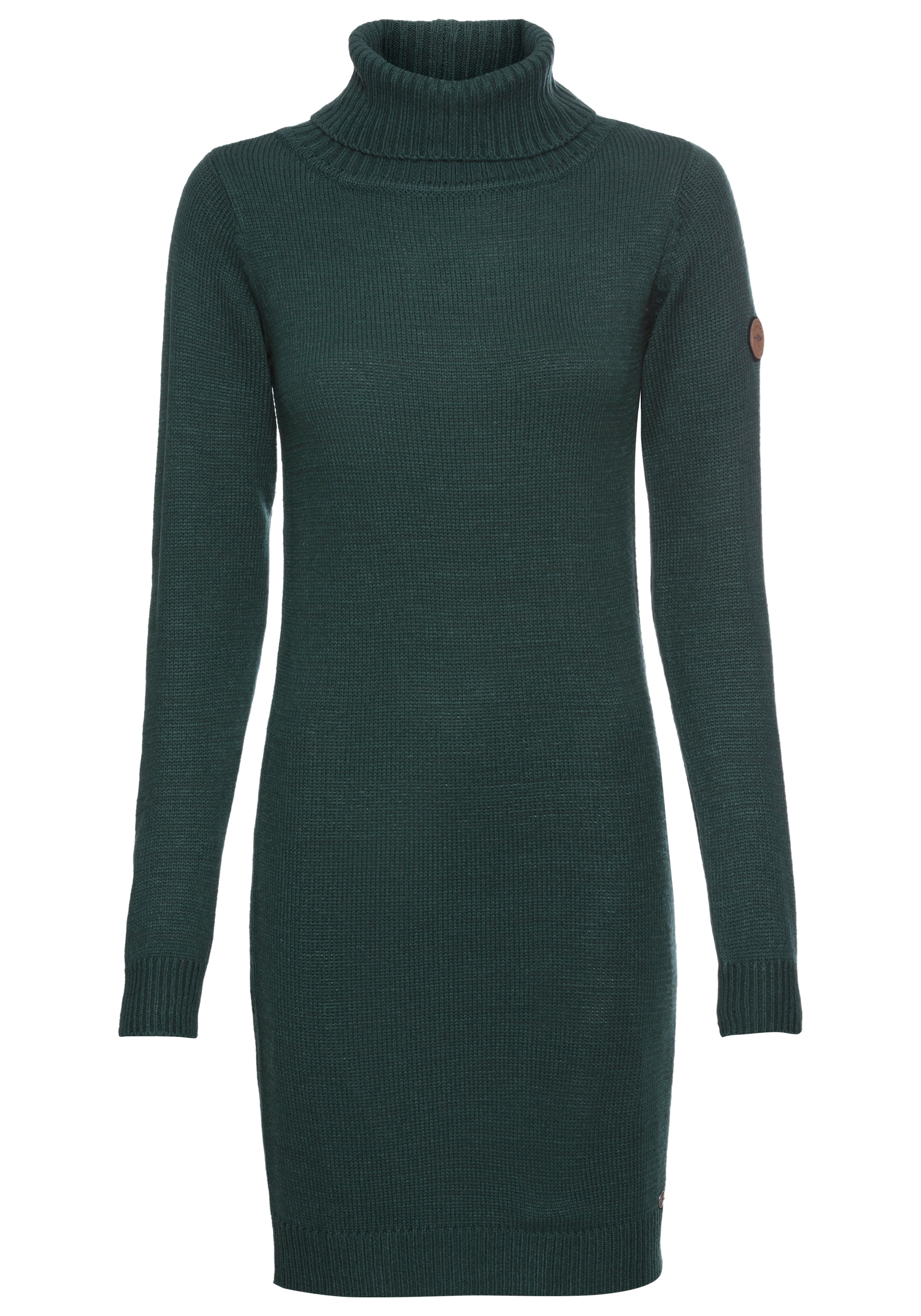 KangaROOS Knitted dress in Green: front