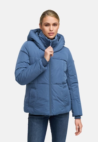 Veste d’hiver 'Flüsterfee 14' NAVAHOO en bleu : devant