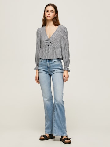 Pepe Jeans Blouse 'Aretha' in Zwart