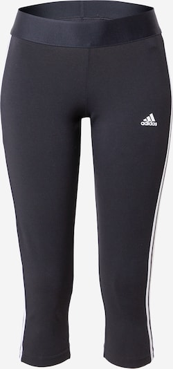 ADIDAS SPORTSWEAR Workout Pants 'Essentials' in Black / White, Item view